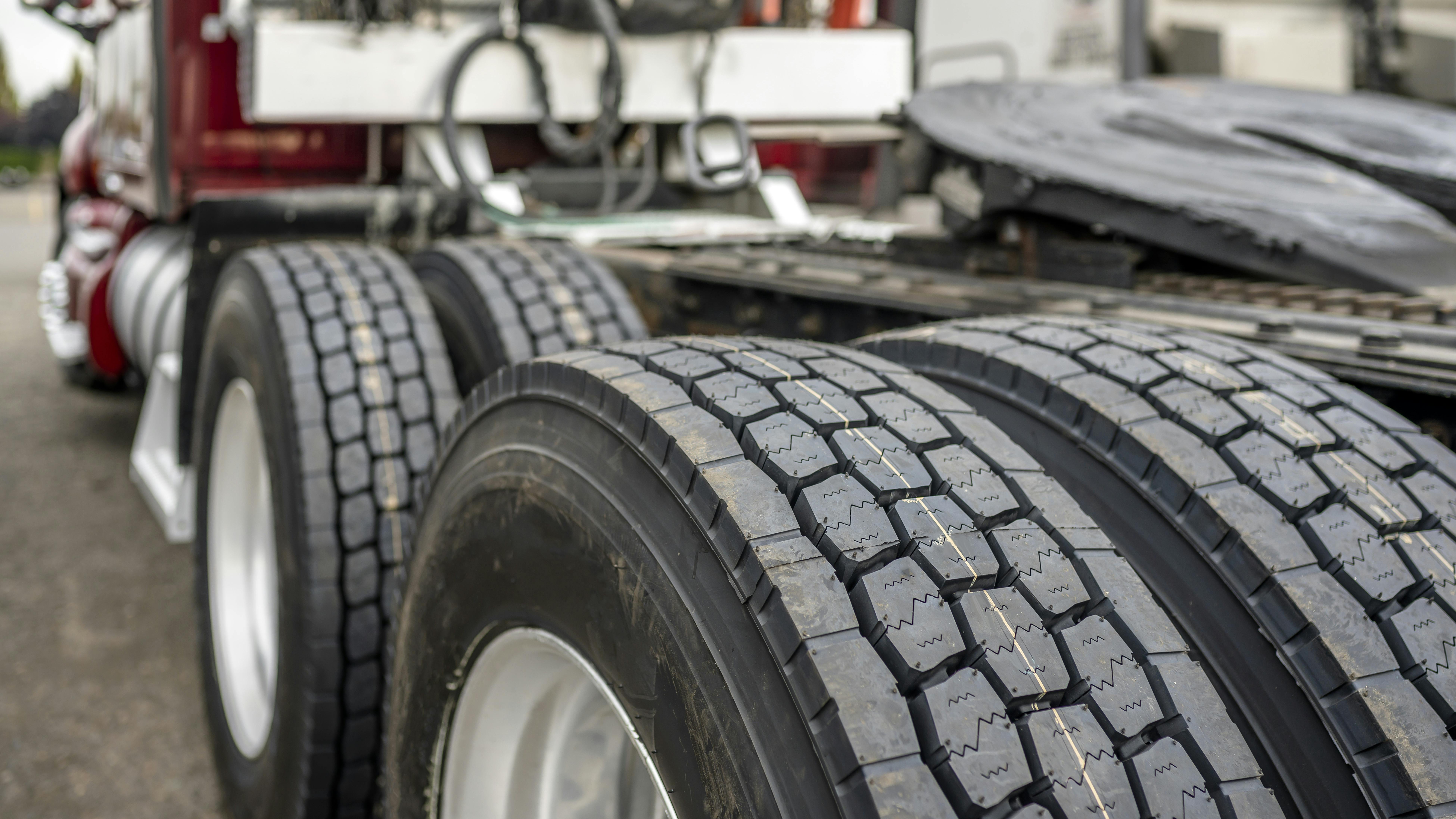 Semitruck tires