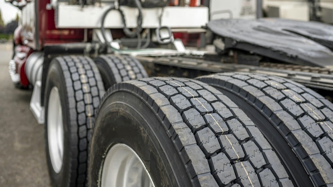 Semitruck tires