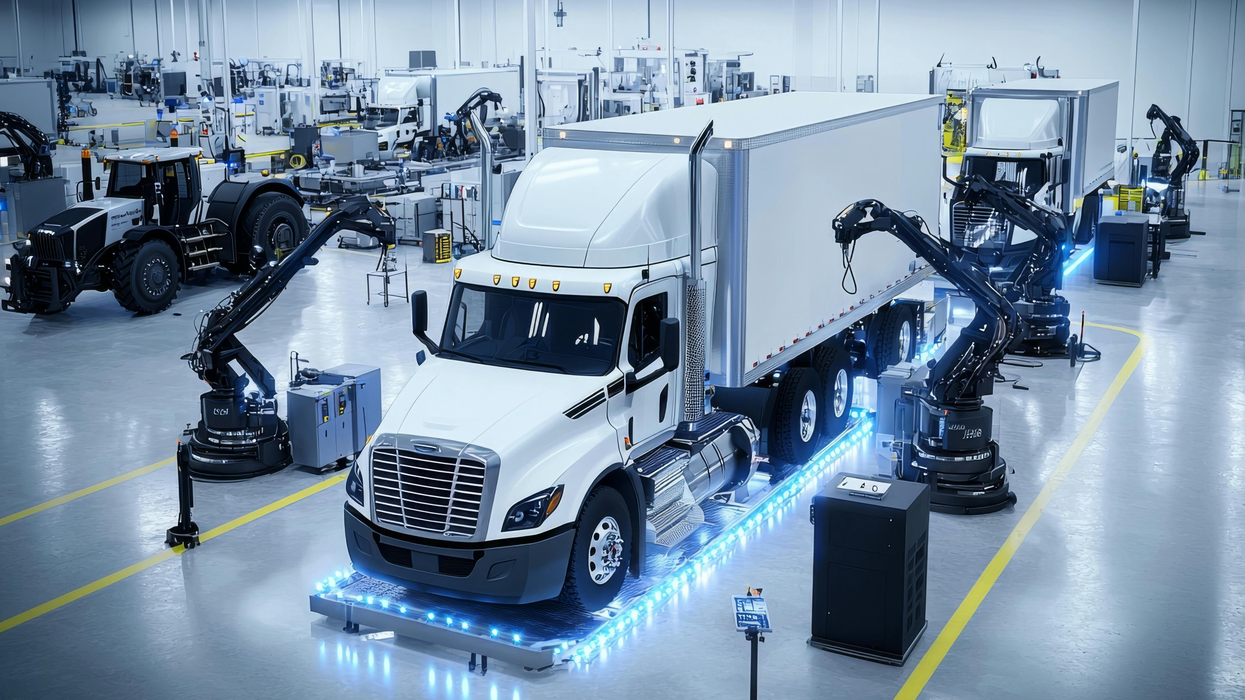future of truck manufacturing-AI-dreamstime-345718602