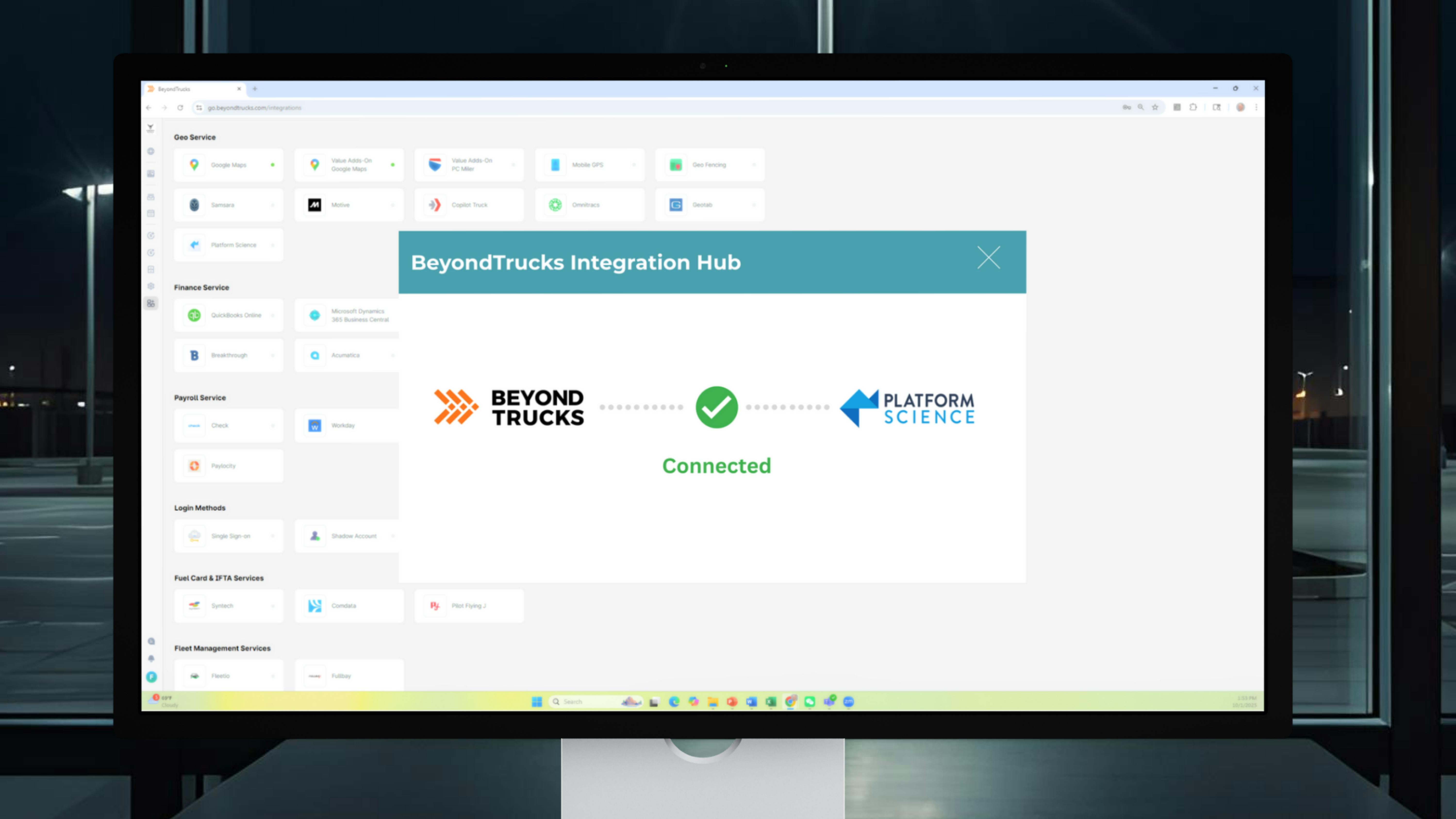 BeyondTrucks integrates with Platform Science