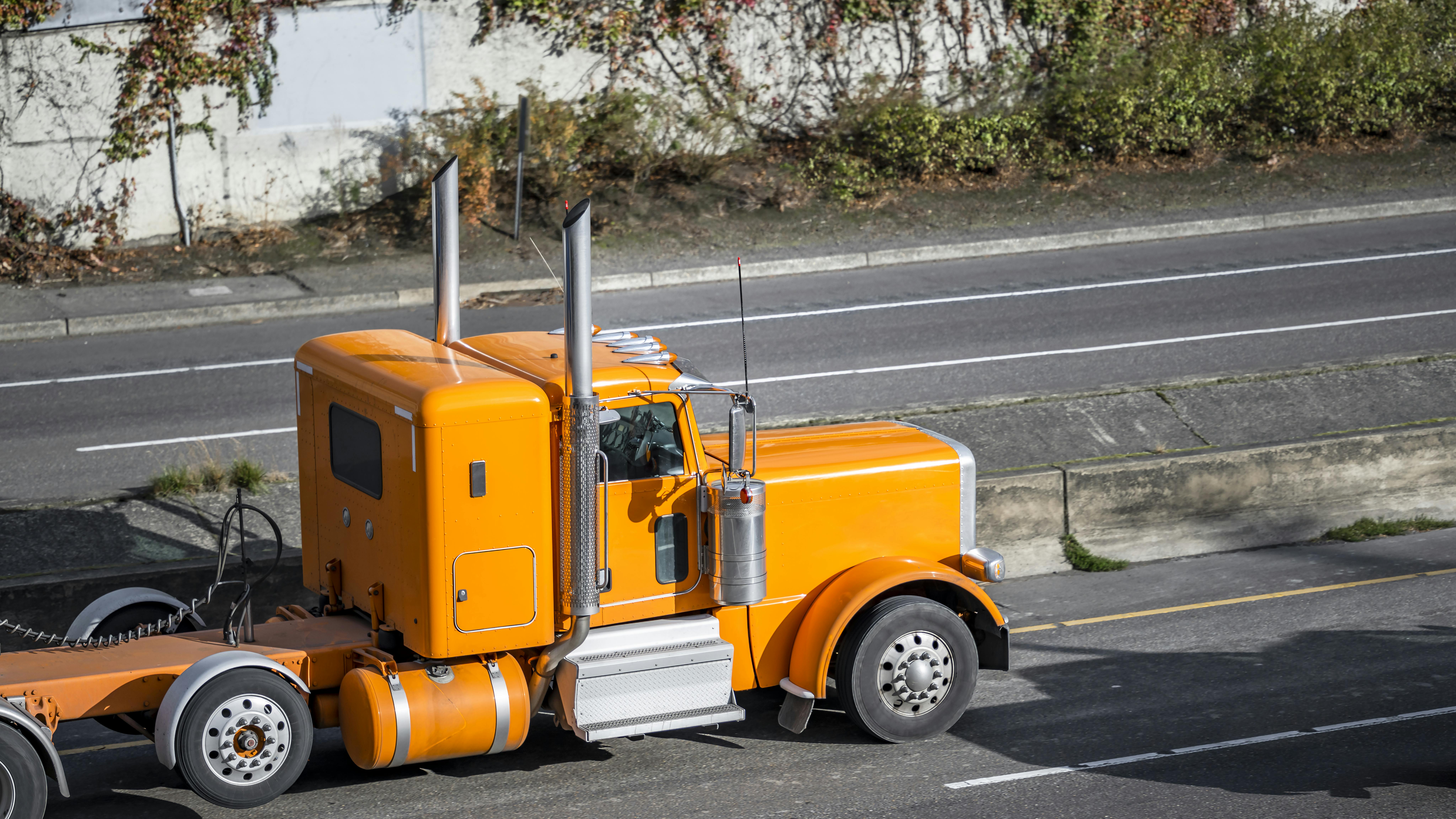 Dreamstime Orange Truck