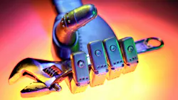 Dreamstime robot hand with wrench Dreamstime robot hand with wrench