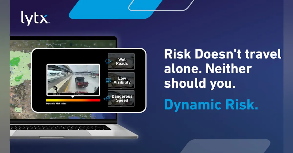 Lytx launches Dynamic Risk risk-monitoring software | Fleet Maintenance