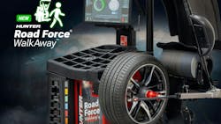 Hunter roadforce walkaway wheel balancer Hunter roadforce walkaway wheel balancer