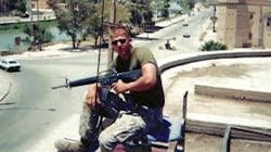 International's media manager Nick Smith looking badass during the Iraq War. Journalists should remember this next time they ignore one of his emails. International's media manager Nick Smith looking badass during the Iraq War. Journalists should remember this next time they ignore one of his emails.