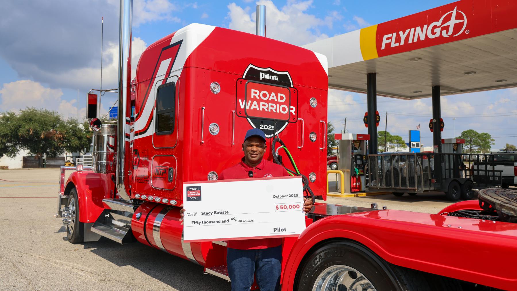 Road Warrior Stacy Baptiste Pilot