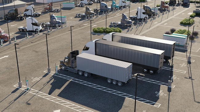EV Realty acquires new truck site for charging hub