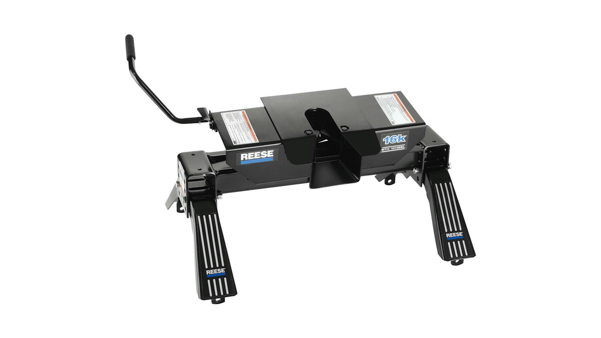 Fifth Wheel Hitch 16,000 lbs. Capacity, Dual Jaw, Complete System, Industry Standard Mount