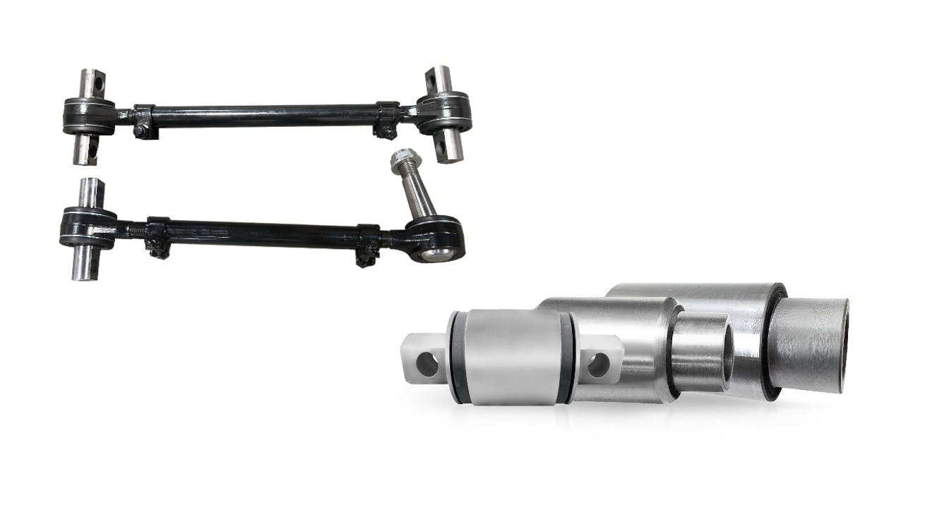 Link Severe-Duty Bushings and Torque Rods for Air Link Suspension