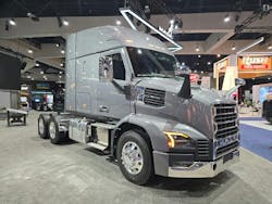 The refreshed Mack Anthem, targeted toward regional haul as the Pioneer becomes the OEM's OTR flagship, starts production in January 2026. The refreshed Mack Anthem, targeted toward regional haul as the Pioneer becomes the OEM's OTR flagship, starts production in January 2026.