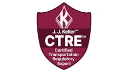 JJ Keller CTRE Certification training JJ Keller CTRE Certification training