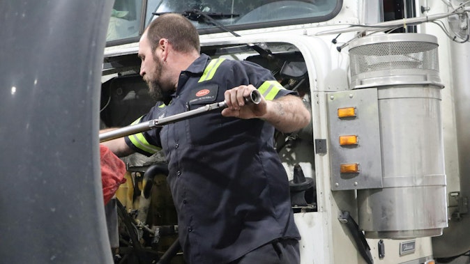 Dobbs Peterbilt Diesel technician