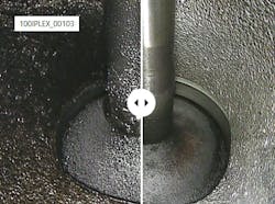 carbon deposits before and after carbon deposits before and after