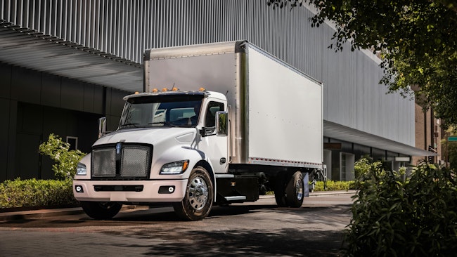 Kenworth medium-duty battery-electric trucks