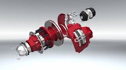 Hendrickson MAXX22T air disc brake Hendrickson MAXX22T air disc brake