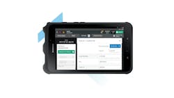 Drivers can scan delivery documents from their in-cab tablet and instantly transmit them to the back office using Platform Science’s driver workflows. Drivers can scan delivery documents from their in-cab tablet and instantly transmit them to the back office using Platform Science’s driver workflows.