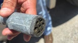 The next-gen tractor-trailer connectors need to be durable, since they work in harsh environments and risk getting dropped or run over in the lot. The next-gen tractor-trailer connectors need to be durable, since they work in harsh environments and risk getting dropped or run over in the lot.