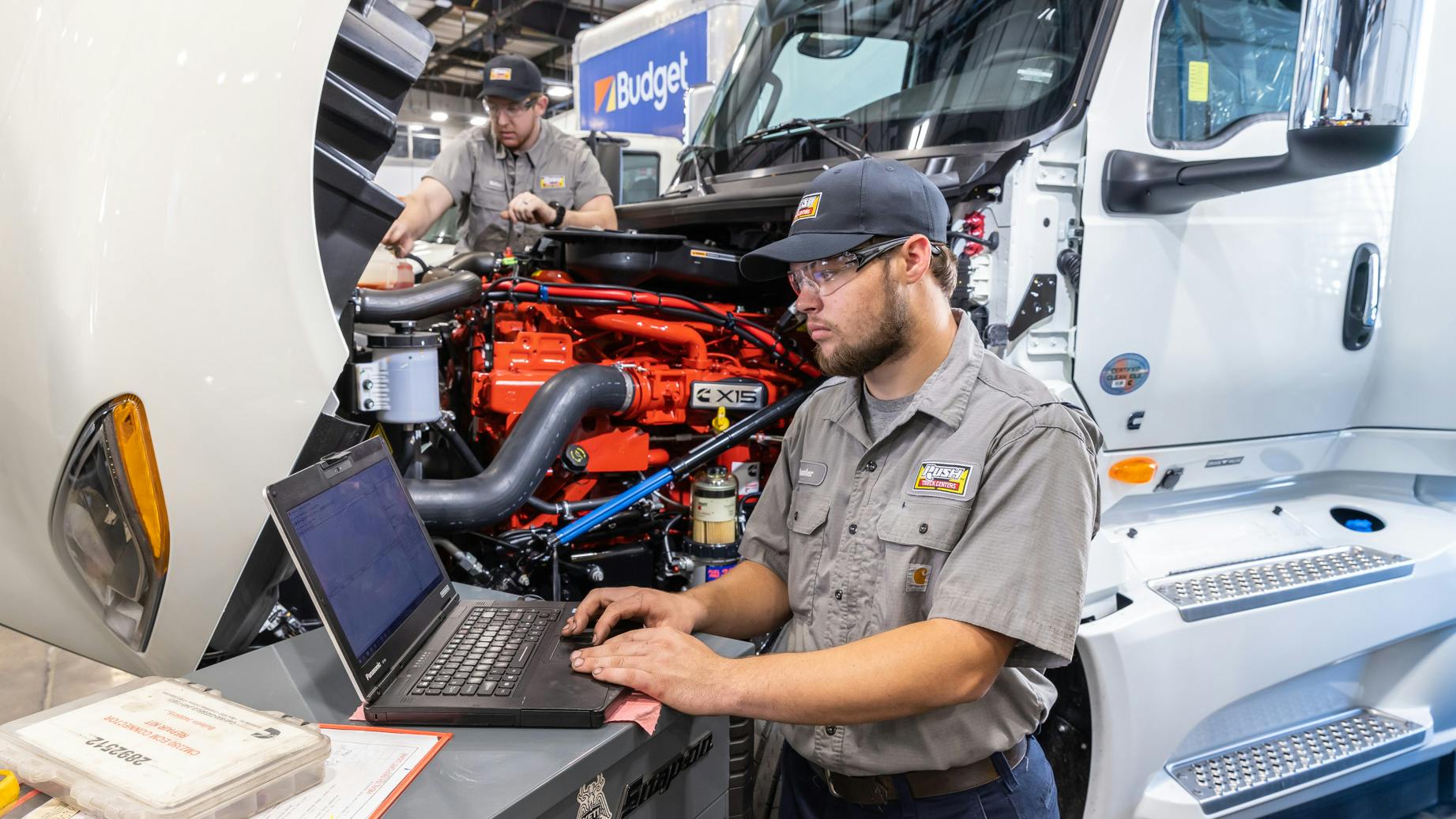 Rush Truck Centers pulls recall and campaign info automatically when a repair order is opened, replacing manual searches by service advisors.