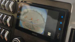 DTNA’s Exterior Camera System for the OEM’s vocational and medium-duty trucks is installed at the factory for better reliability. DTNA’s Exterior Camera System for the OEM’s vocational and medium-duty trucks is installed at the factory for better reliability.