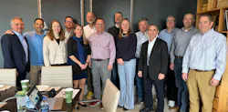 Left to right: Incoming Board Chairman Steve Mignardi; Paul Rosa; newly-elected Board Treasurer Charlotte Argue; Steve Hanson; Leia Guccione; Matt McLelland; Mike Roeth; Greg Treinen; Amanda Phillips; Chris Hammond; Dean Bushey; Outgoing Chairman Rob Reich; Dan Symonds; Bill Walmsley. Not pictured: Chris Avery; Ryan Bankerd; Steve Hussain; Board Secretary Madhu Madheswaran. Left to right: Incoming Board Chairman Steve Mignardi; Paul Rosa; newly-elected Board Treasurer Charlotte Argue; Steve Hanson; Leia Guccione; Matt McLelland; Mike Roeth; Greg Treinen; Amanda Phillips; Chris Hammond; Dean Bushey; Outgoing Chairman Rob Reich; Dan Symonds; Bill Walmsley. Not pictured: Chris Avery; Ryan Bankerd; Steve Hussain; Board Secretary Madhu Madheswaran.