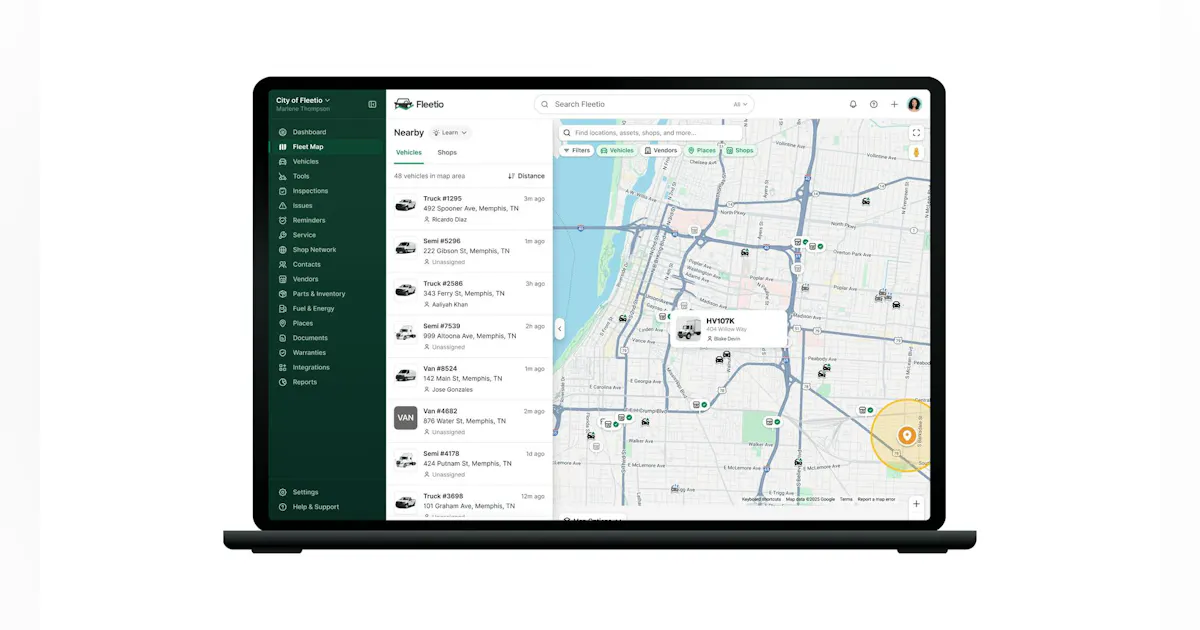 Flet Map Dude, where’s my asset? Fleetio Fleet Map answers that and speeds up ...