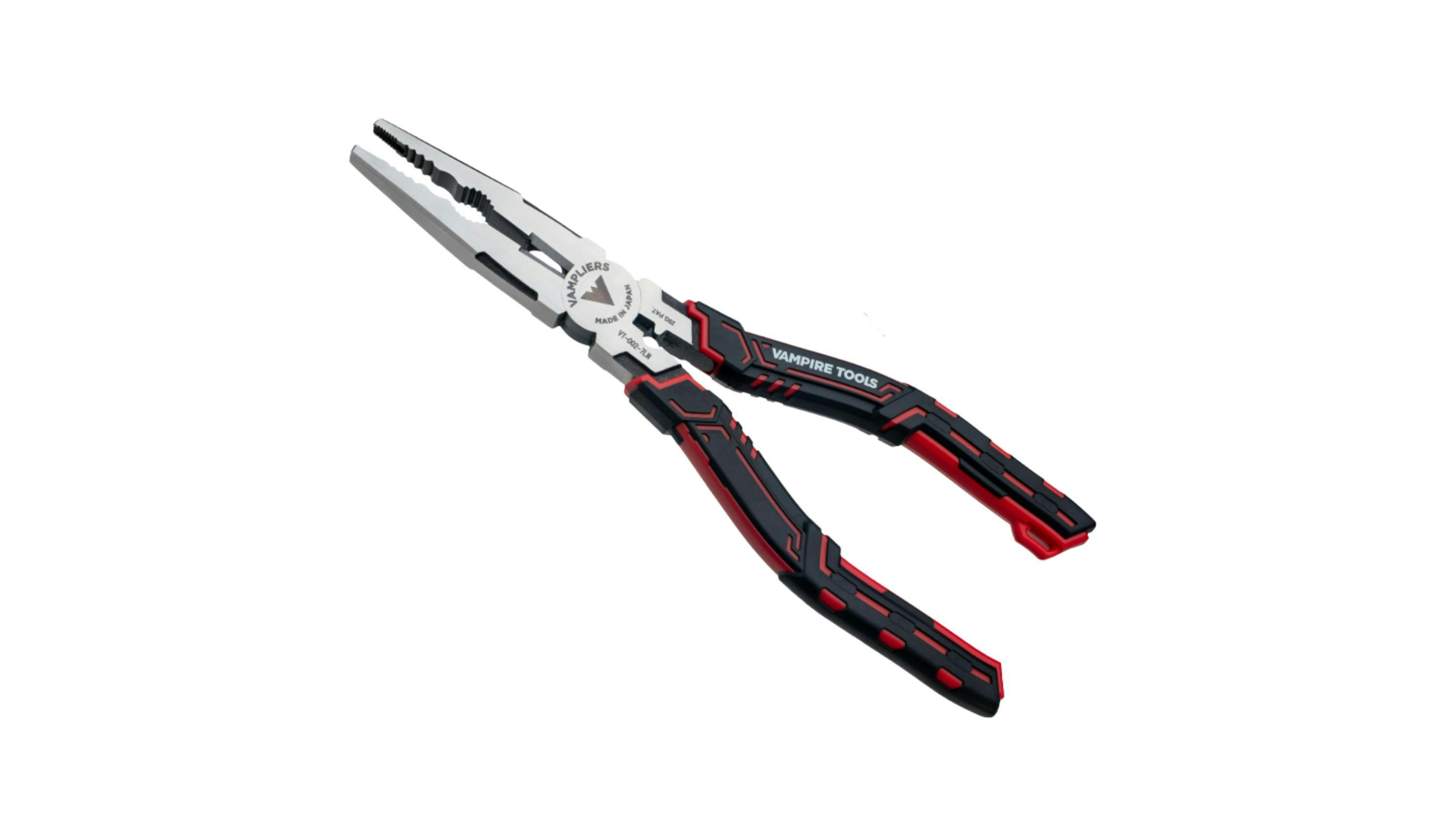VAMPLIERS CAIMAN 7.5' Multi-Purpose Screw Extractor Long Nose Pliers, VT-002-7LN