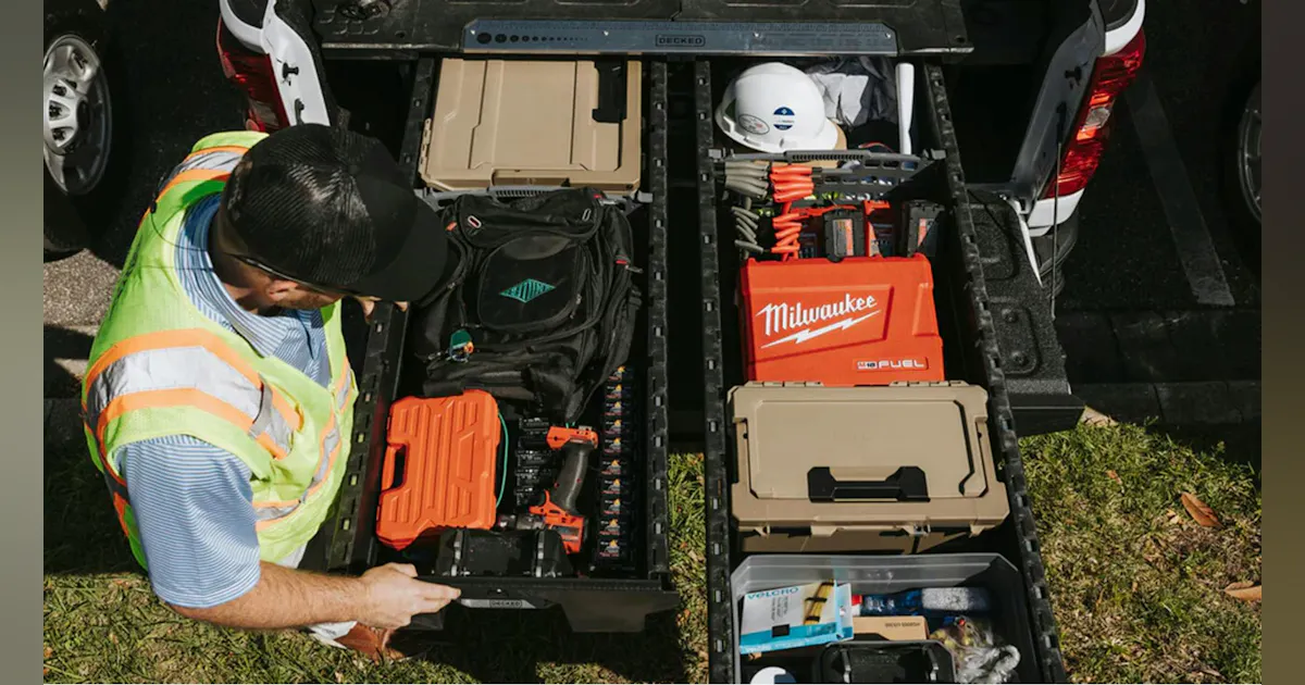 Covert File Drawer DECKED truck bed drawer system | Fleet Maintenance