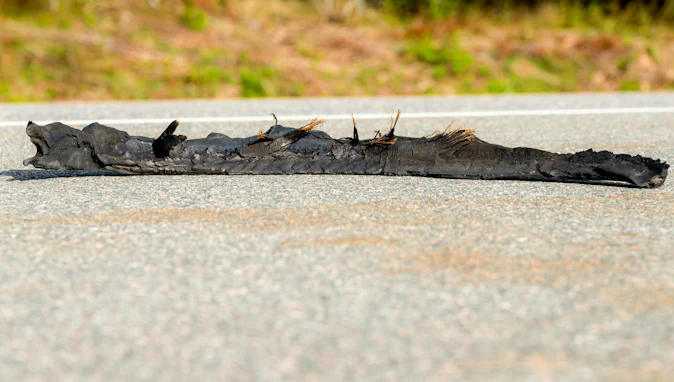 road gator / tire blowout