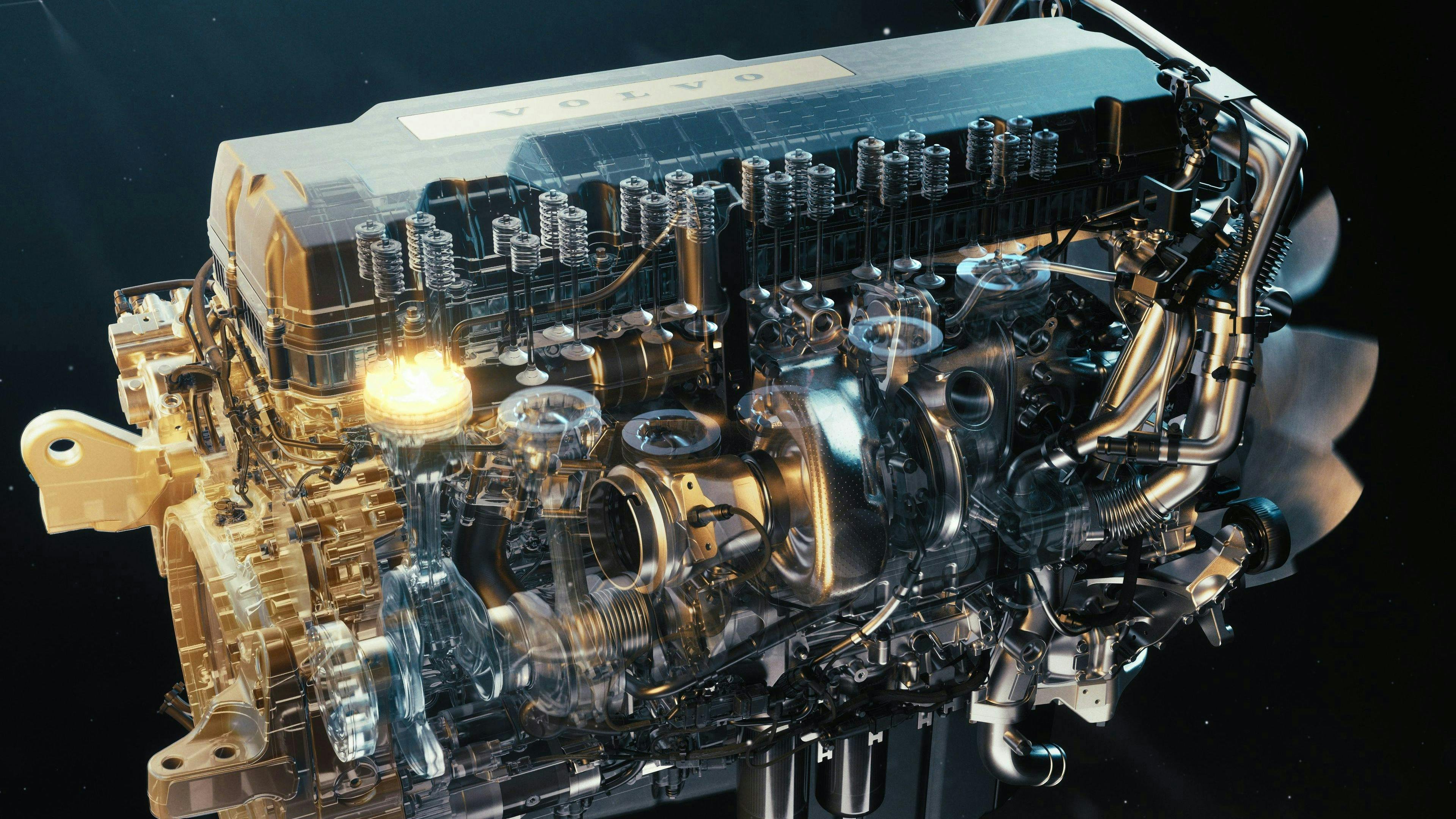 Volvo EPA27 D13 engine