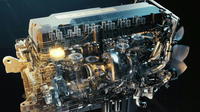 Volvo EPA27 D13 engine