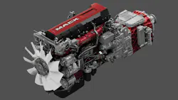 New Mack MP13 engine New Mack MP13 engine