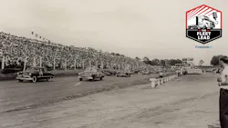 First NASCAR Strictly Stock race at Charlotte Speedway First NASCAR Strictly Stock race at Charlotte Speedway