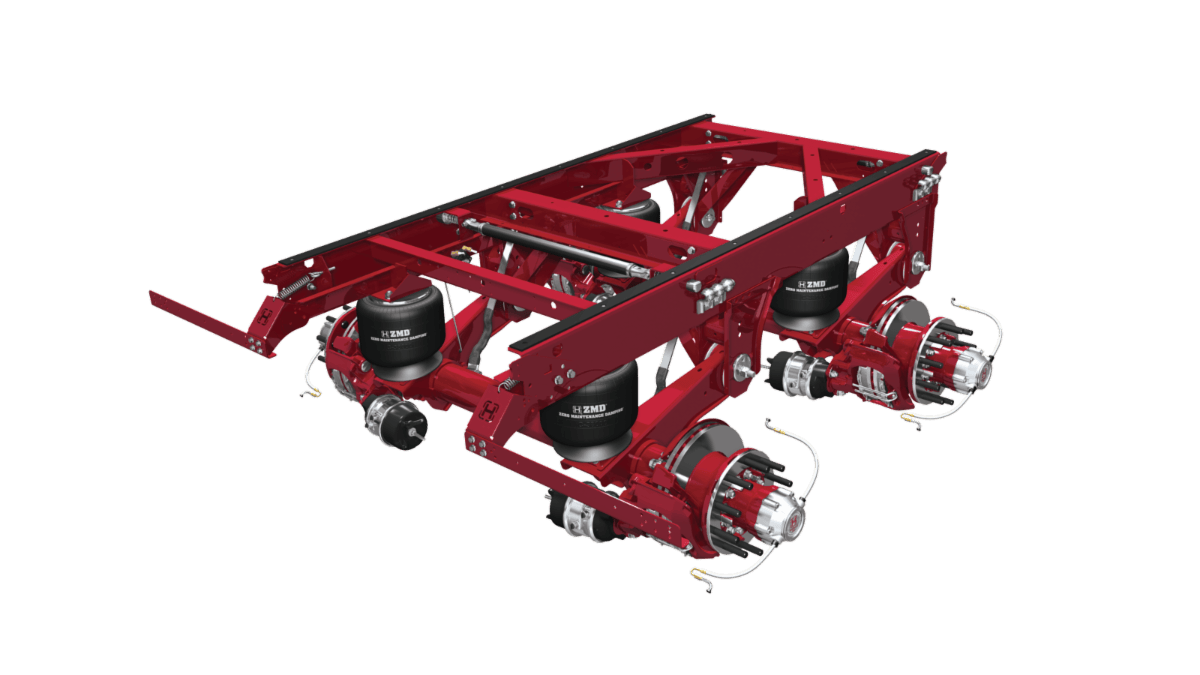Hendrickson trailer air suspension