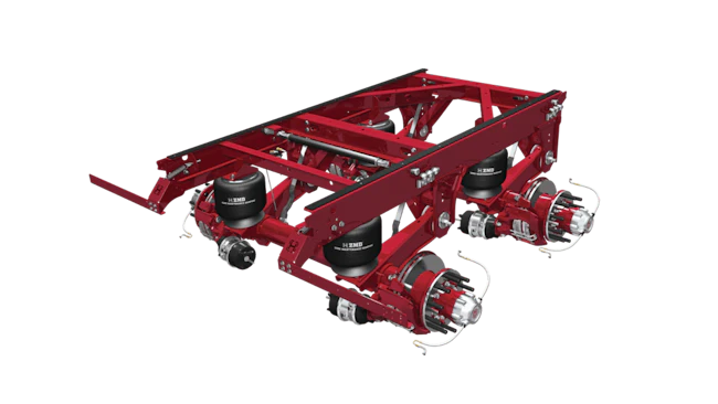 Hendrickson trailer air suspension