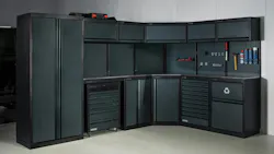 Sonic Tools’ NEXT MSS modular storage system includes up to 60 different modules.