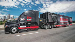 Be Pro Be Proud tractor-trailer