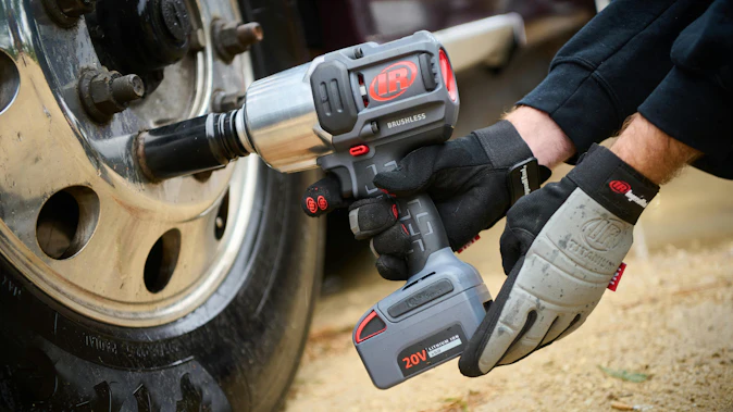 Ingersoll Rand&rsquo;s W8000 Series IQV20 is a high-torque cordless impact wrench that can produce 2,000 ft lbs of breakaway torque. Available in 3/4&rdquo; and 1&rdquo; configurations, this tool features a four-position power regulator and timed shutoff to fine-tune torque to an application&rsquo;s needs without fear of over-torquing.