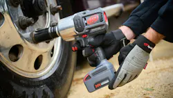 Ingersoll Rand’s W8000 Series IQV20 is a high-torque cordless impact wrench that can produce 2,000 ft lbs of breakaway torque. Available in 3/4” and 1” configurations, this tool features a four-position power regulator and timed shutoff to fine-tune torque to an application’s needs without fear of over-torquing.