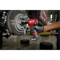 Milwaukee’s M12 FUEL Stubby 1/2” Impact Wrench is smaller and lighter than standard 1/2” impacts, making it ideal for confined spaces while reducing technician fatigue in any application. This compact tool still delivers up to 550 ft lbs of breakaway torque, while features like the 4-Mode Drive Control and Auto Shut-Off enable power customization to the task at hand.