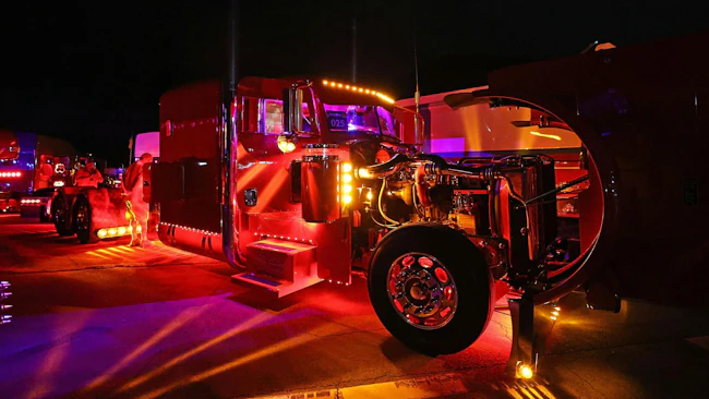 Ziglar's viper red rig also secured second place in the Best Lights category.
