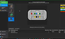 Noregon's CAN Mentor offers visual displays, such as which pins are actively communicating with the network.