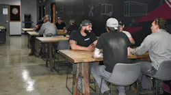 To ensure better employee retention and satisfaction, Transport Services, a Translead dealer and trailer repair shop near Cleveland, Ohio, has invested in dedicated areas for technicians and other workers to eat lunch, take a quick break, and attend all-hands meetings.