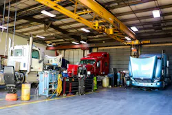 Keeping an orderly shop, with striped areas designated for tools and equipment, demonstrates to techs you care about order and professionalism.