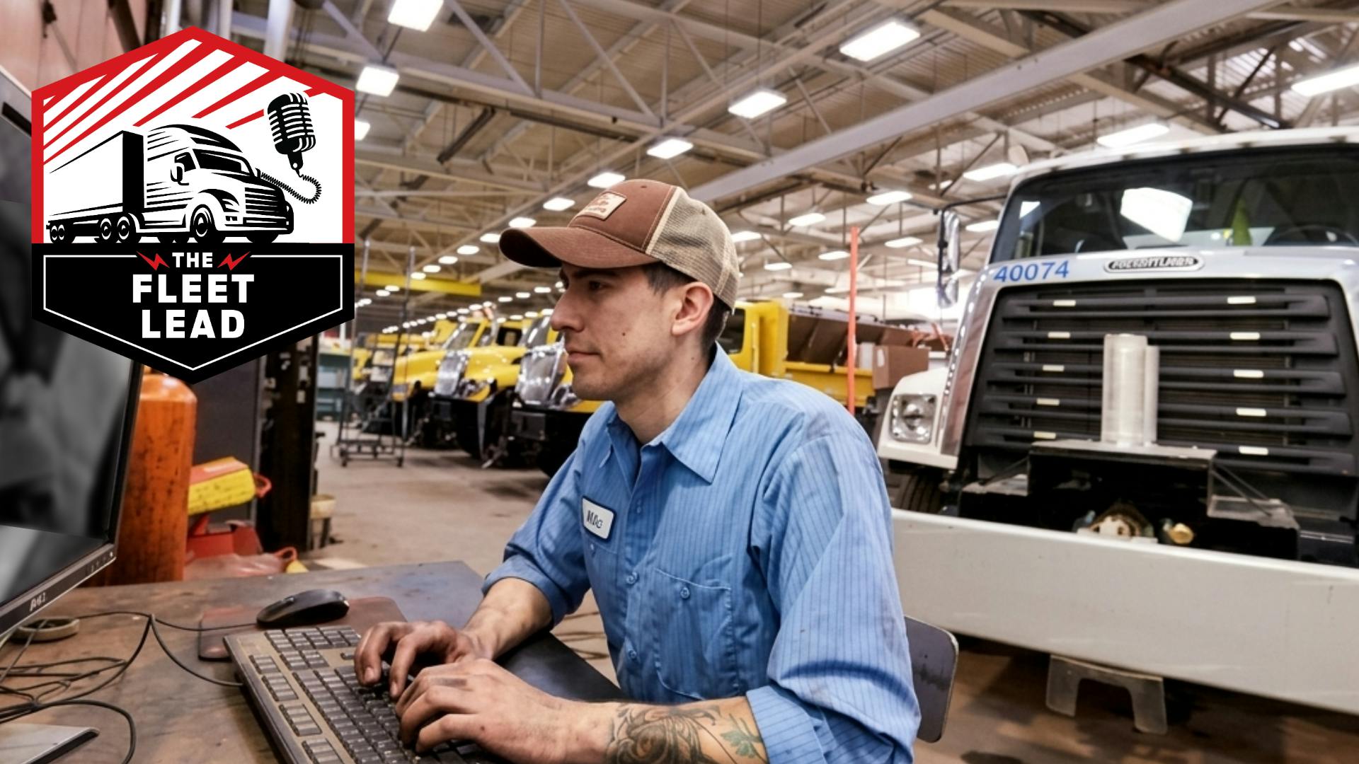 Mitchell 1 customer technician at computer
