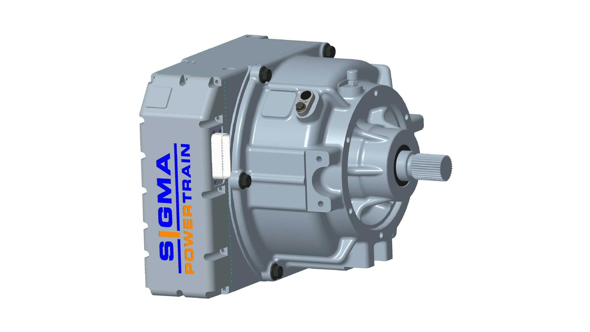 Sigma Powertrain Wide-Ratio MID Three-Speed Electric Transmission