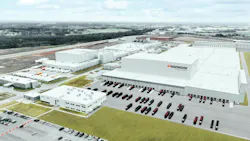 Hankook opened its Clarksville, Tennessee plant in 2017. With the recent expansion, the plant is now over 2 million sq.-ft. and employs 2,300 people.
