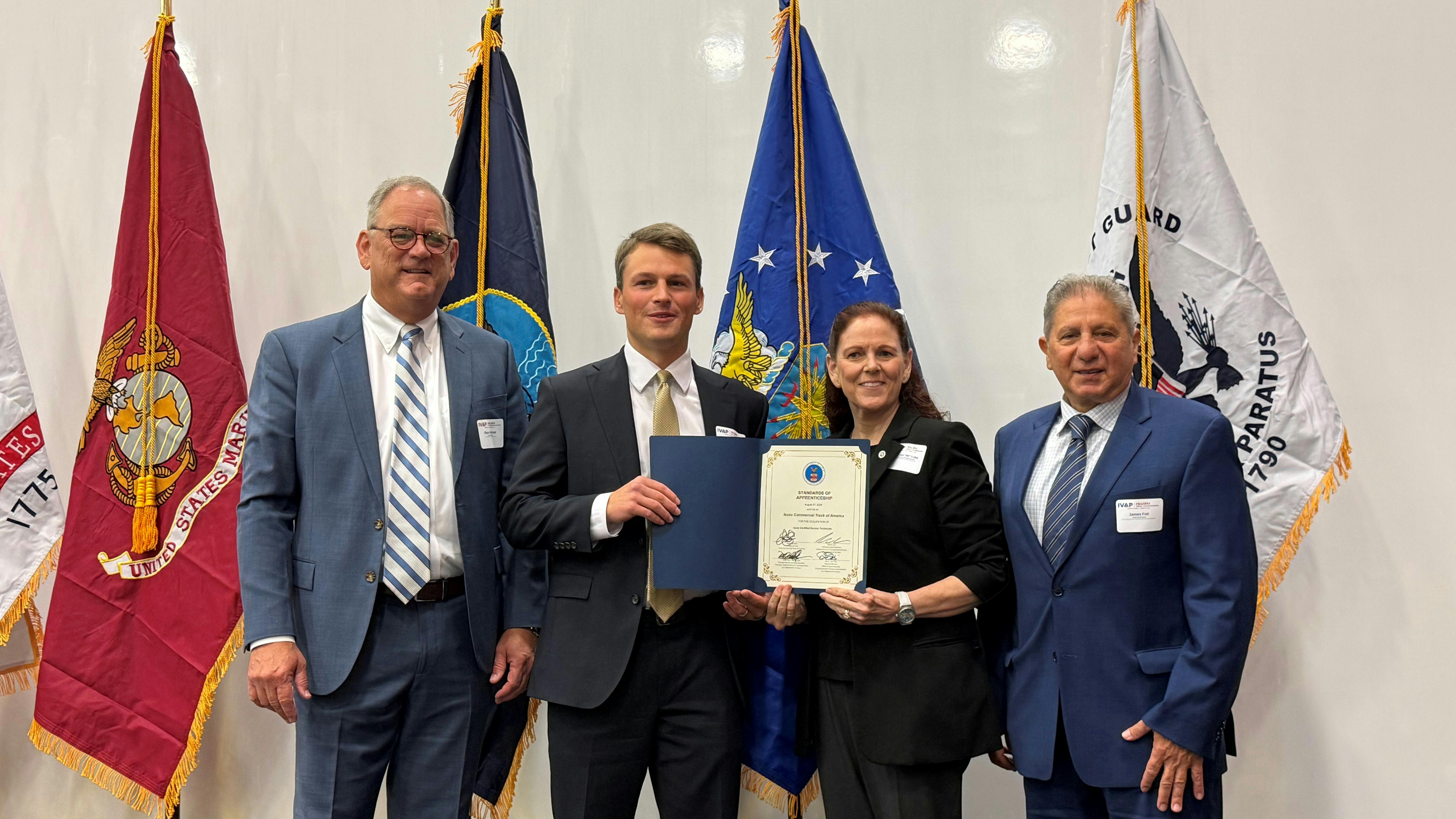 Isuzu Veterans Apprenticeship Program supports commercial truck technician workforce