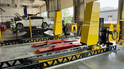 The first production-ready PitPro Automated Wheel Changer is now in use at a Kal Tire shop in Calgary.