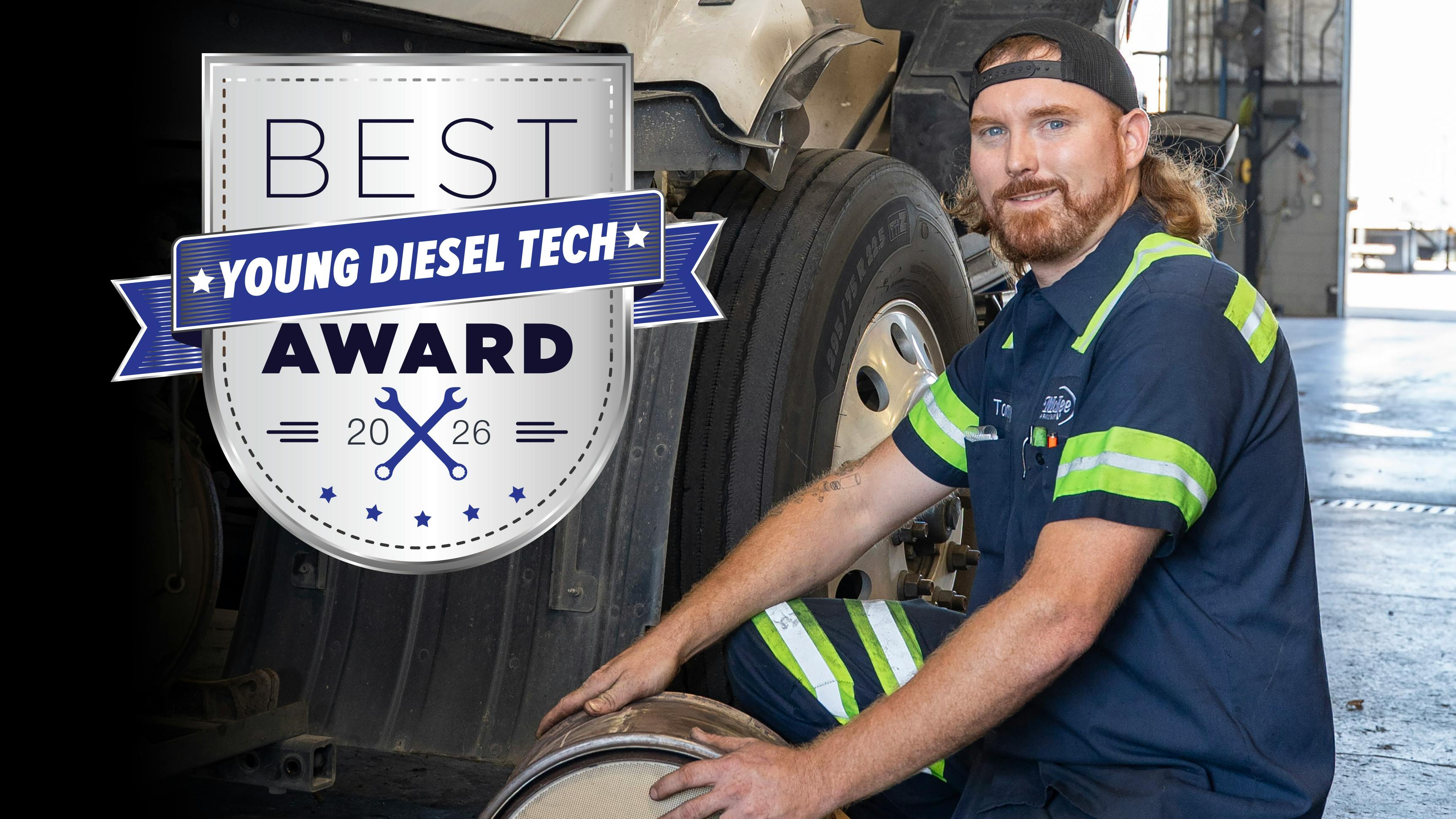 2026 Fleet Maintenance Best Young Diesel Technician: Tommy Crenshaw, McKee Foods Transportation
