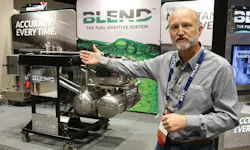 David Kirkpatrick, Blend System founder and AlumiTank executive director, introduced attendees to the Blend automated pneumatic dosing system during National Tank Truck Carriers’ Tank Truck Week 2026 in Oklahoma City.
